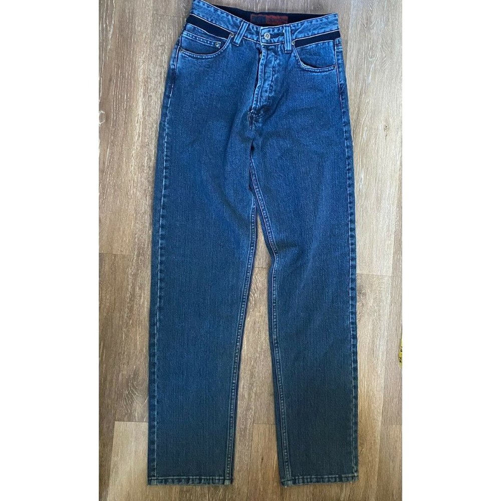 aujourd'hui jeans Size 28 x 30 Modern Classic Clothing Blue Denim Button fly